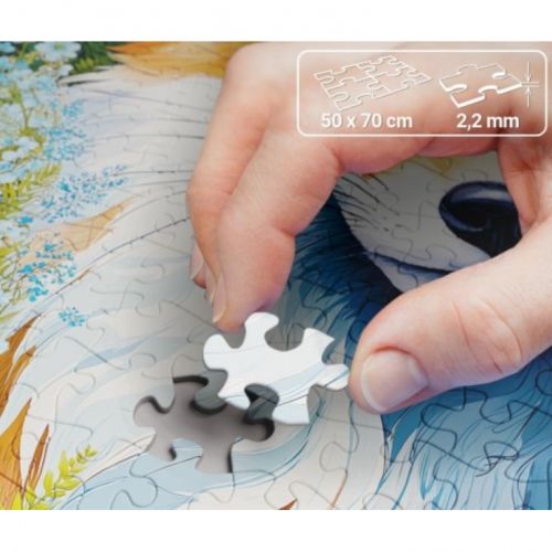 Пазл "Лисиця в квітах" 1000 ел