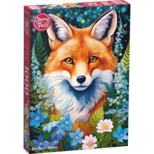 Пазл "Лисиця в квітах" 1000 ел