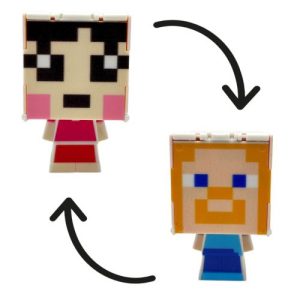 Герой-трансформер "Майнкрафт/MINECRAFT" (ДЖЕБ) на планшеті