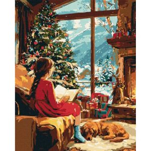 Картина по номерах "В очікуванні дива" 40х50 см