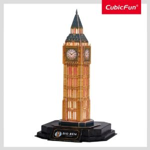 CubicFun Тривимірна головоломка-конструктор з LED підсвіткою  БІГ БЕН