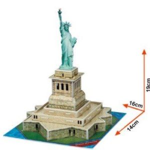 CubicFun Тривимірна головоломка-конструктор СТАТУЯ СВОБОДИ серія міні