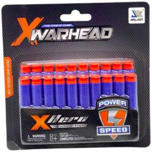 Набір поролонових патронів (20 шт на блістері)