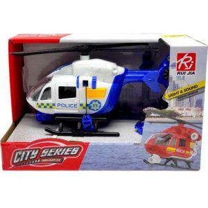 Вертоліт інерційний, озвучений, зі світлом