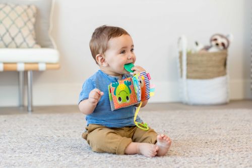 INFANTINO Навісна книга з прорізувачем Тварини