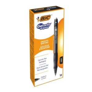 BIC Ручка Джелосіті Орідж Чорна 1шт