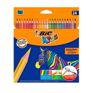 BIC Олівець Kids Evolution Stripes 24 уп.