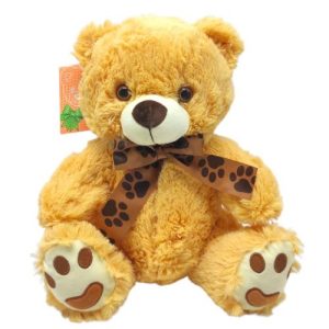 Мʼяка іграшка ведмедик (СВІТЛО-КОРИЧНЕВИЙ) 29 см.