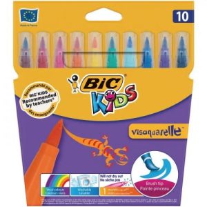 Фломастери BIC Visaquarelle 10 кольорів 10 шт