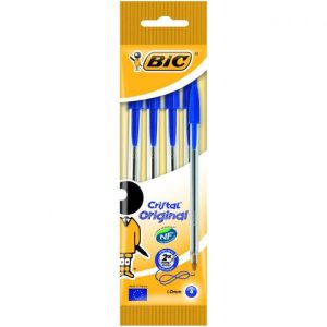 Набір кулькових ручок BIC Cristal, 4 шт.
