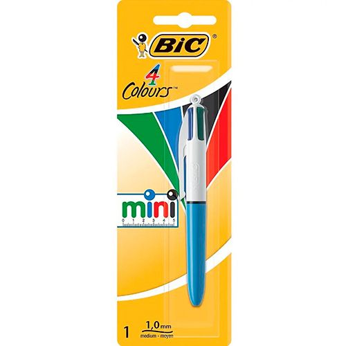 BIC Ручка 4 Colors Міні 1бл.