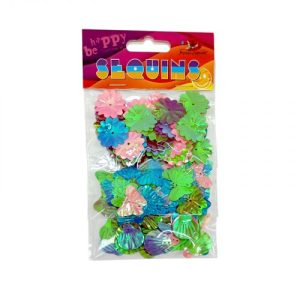 Блискітки, різні форми/кольори 5г*3 пакетики