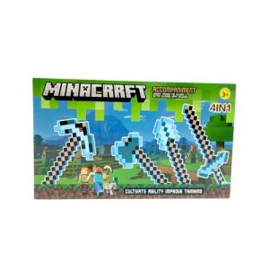 Зброя героя MINECRAFT в коробці УНІВЕРСАЛЬНА