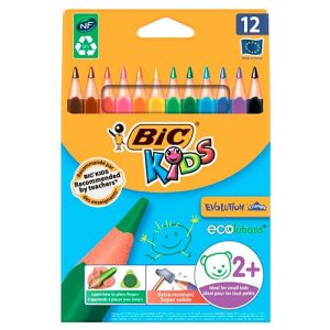 Олівці кольорові BIC Evolution, 12 шт.