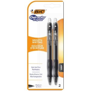 Набір гелевих ручок BIC Gelocity Original Чорний, 2 шт.