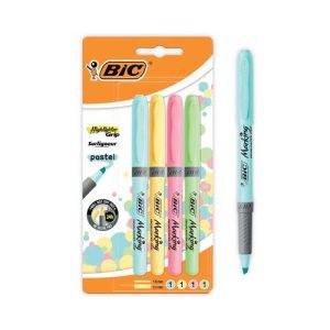 Набір текстових маркерів BIC Pastel, 4 шт