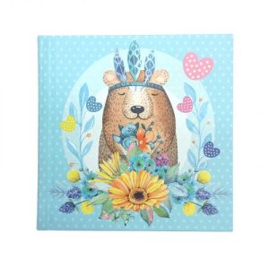 Скетчбук, 48 арк.,10х10 (ВЕДМЕДИК)