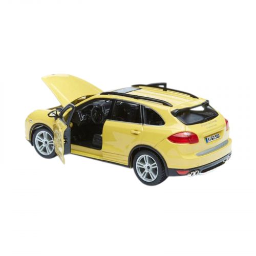 Автомодель - PORSCHE CAYENNE TURBO 1:24 (ЖОВТИЙ)