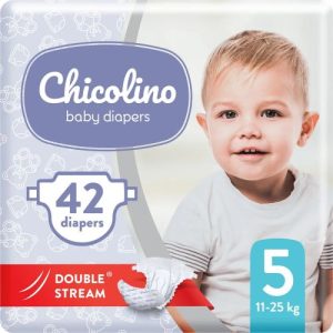 Дитячі підгузки "Chicolino Classico" розмір 5 (11-25 кг), 42 шт