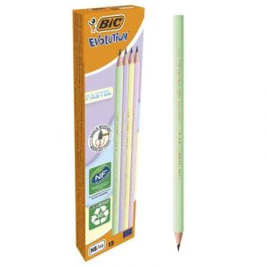 Олівець Bic Ecolution Pastel графітний, НВ, 1 шт