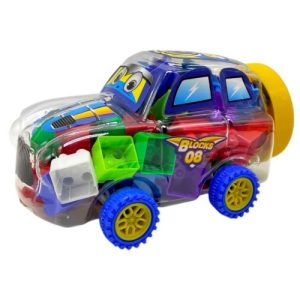 Конструктор пластиковий "Машинка" 32 дет (СИНЯ)