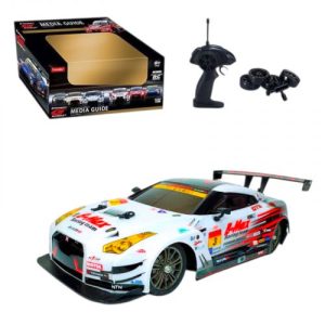 Машина на р/к дрифт, протиударний корпус, додаткові колеса, батарейки, що перезаряджаються, пульт 2.4 G від акум. 9 V, в коробці