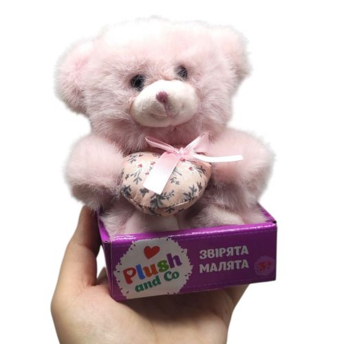 Мʼяка іграшка "Plush and Co. ВЕДМЕДИК" (БУЗКОВИЙ) 13 см