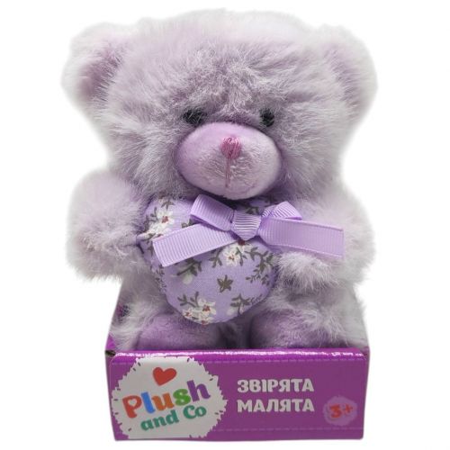 Мʼяка іграшка "Plush and Co. ВЕДМЕДИК" (БУЗКОВИЙ) 13 см