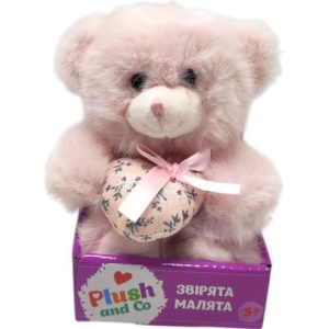 Мʼяка іграшка "Plush and Co. ВЕДМЕДИК" (РОЖЕВИЙ) 13 см