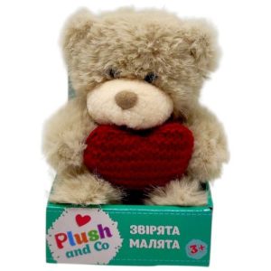 Мʼяка іграшка "Plush and Co. ВЕДМЕДИК" (БЕЖЕВИЙ) 12 см