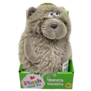 Мʼяка іграшка "Plush and Co. КОТИК" (СІРИЙ) 12 см
