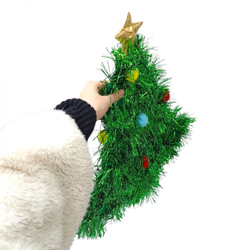 Новорічна шапка Ялинка з іграшками 45 см - Зображення 2