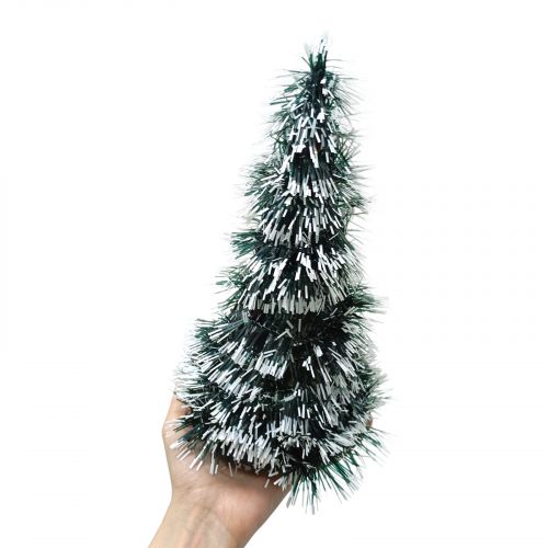 Новорічна декоративна ялинка на стіл Сніжок 26 см - Зображення 2