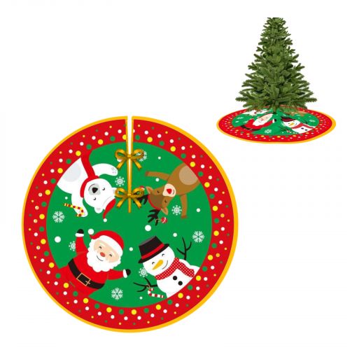 Декоративний килимок під новорічну ялинку 88 см