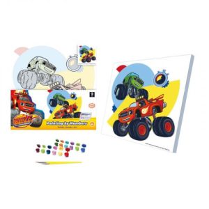 Набір для розпису по номерах 30х30 см "Блиск: На старт, увага, руш!"