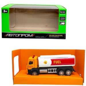 Машина металева "АВТОПРОМ. 1:72 Volvo Oil Tanker" (13,5*7*5 см)