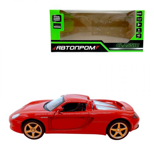 Машина мет. 1:32 Porsche Carrera GT , батар., світло, звук, відкр. двері