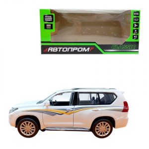 Машина мет. 1:32 Land Cruiser Prado, батар., світло ,звук, відкр. двері