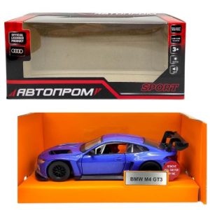 Машинка металева "АВТОПРОМ. BMW M4 GT3"