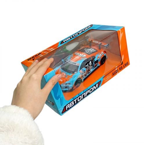 Машина мет.1:24 Audi R8 LMS, батар., світло, звук, відкр. двері