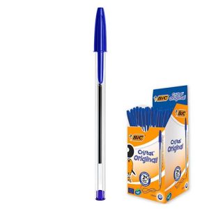 BIC Cristal Ручка кулькова синя, 1шт.