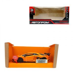 Машина мет. Lamborghini Aventador SVJ, батарейки, світ.,звук, відкр. двері
