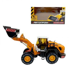 Будтехніка мет., 1:50 Фронтальний навантажувач,рухливі деталі,у короб. 26,5*13,5*8,5см