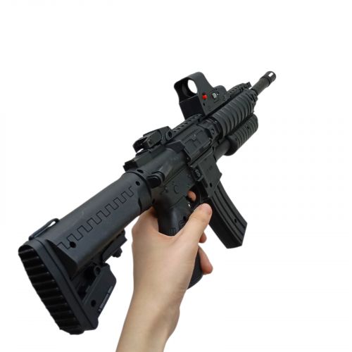 Автомат кульки, батар., лазер, короб. 50х19х6