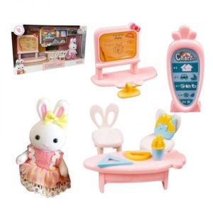 Набір меблів, флоксова фігурка, в коробці (мікс видів)