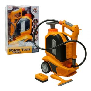 Мийка помпова система накачування води, механічний принцип, скребок, губка, ганчірка, в коробці