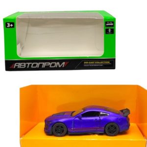 Машинка металева "АВТОПРОМ. 1:43 MUSTANG " (СИНІЙ)