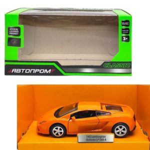 Машинка металева "АВТОПРОМ Lamborghini Gallardo" (ПОМАРАНЧЕВА)