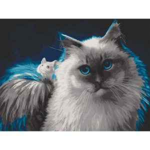 Картина за номерами "Цікава дружба" 40х50 см