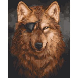 Картина за номерами "Вервольф" 40х50 см